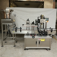 四轮夹旋机  全自动上盖四轮夹旋旋盖机 百恒包装