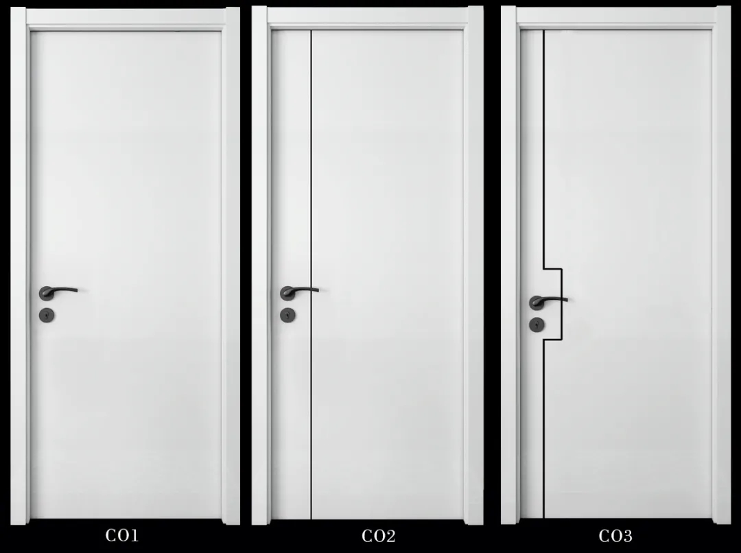 房喜木门武汉木门厂家定制实木烤漆门免漆室内门静音房门实木复合门