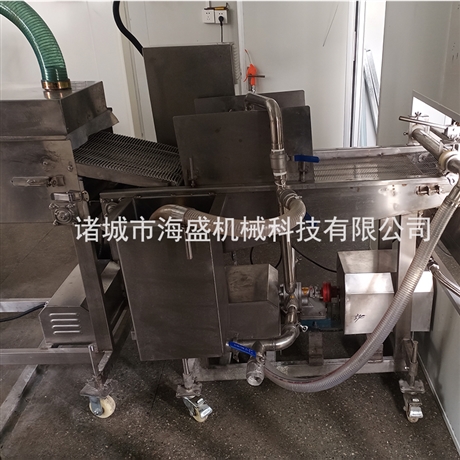 小银鱼裹浆机 天妇罗系类小银鱼上浆机 多春鱼上浆设备