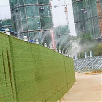 运城工地围挡喷淋 人造雾 灯杆喷雾机