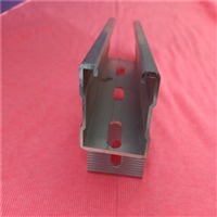 铝型材线槽41*41*2.0光伏支架 光伏板固定导轨支架源头厂家