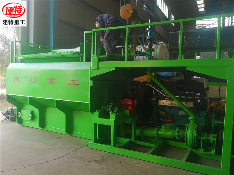 145kw客土喷播机施工现场