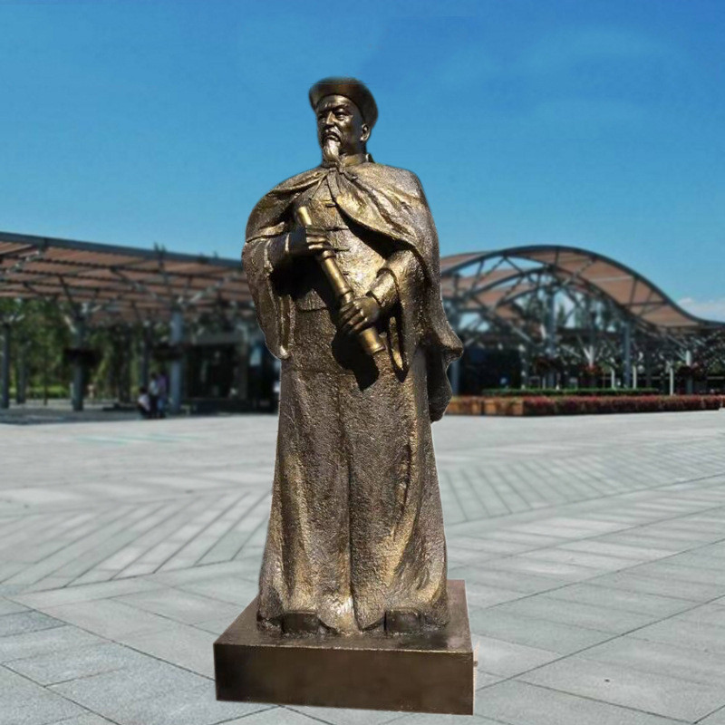 林则徐雕塑虎门销烟林则徐雕像