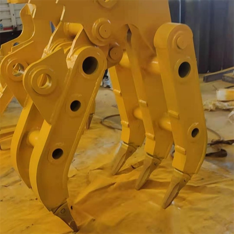 旭萱轮挖抓钢器勾机抓石器电话联系