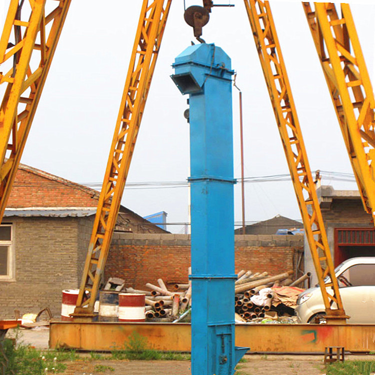 简易型无外壳斗提机斗式提升机价格圣能小型提升机价格