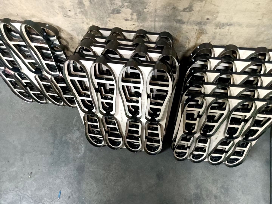 鞋类鞋材激光刀模板切割机切割鞋面激光刀模机