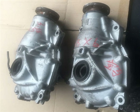 寶馬F15 X5前差速器 手剎模塊 散熱器 冷氣泵