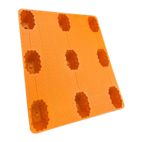 平面九脚吹塑托盘 PLT12*10*150Y2平面九脚型