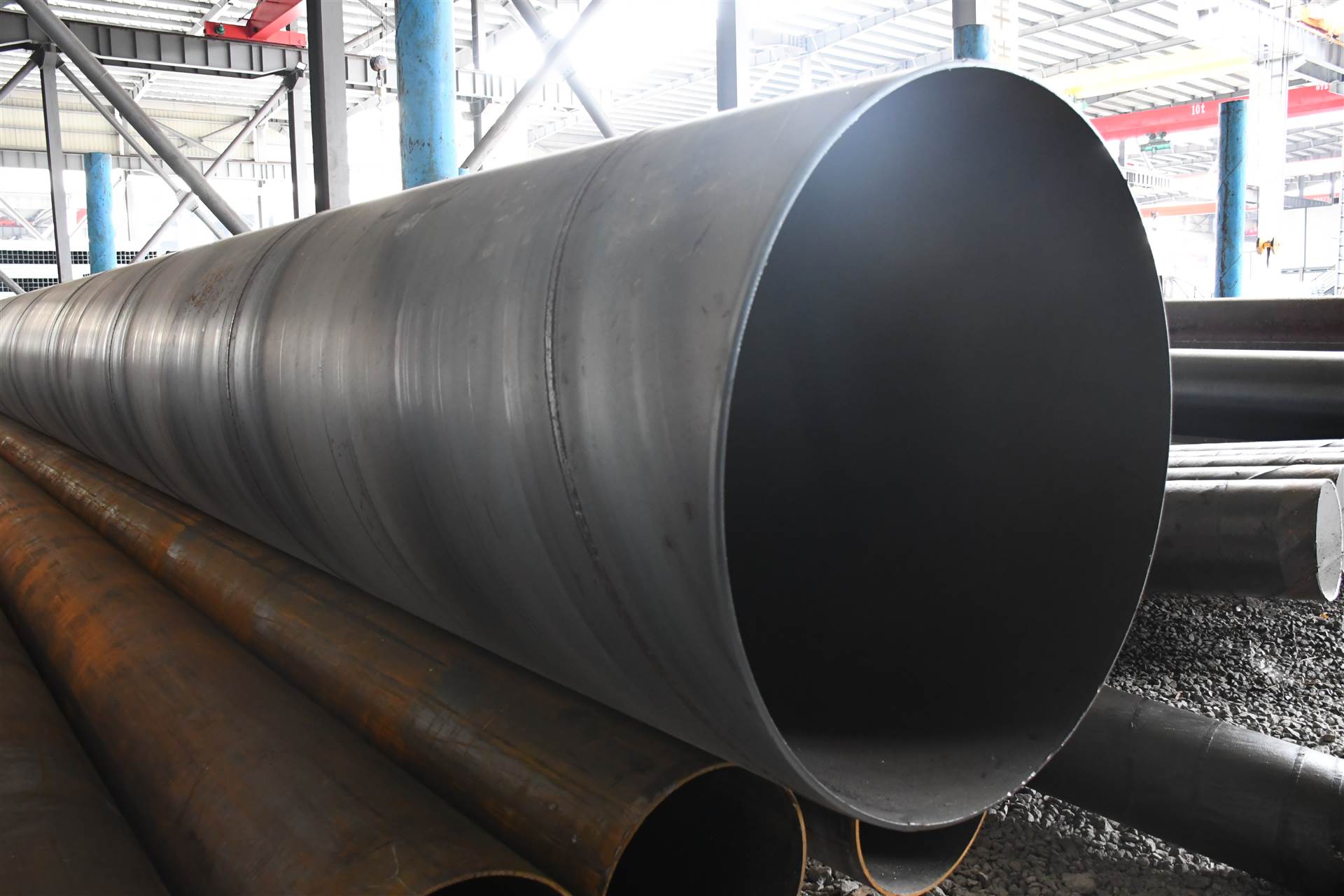 螺旋管供应大口径碳钢管螺旋钢管耐腐蚀可定制