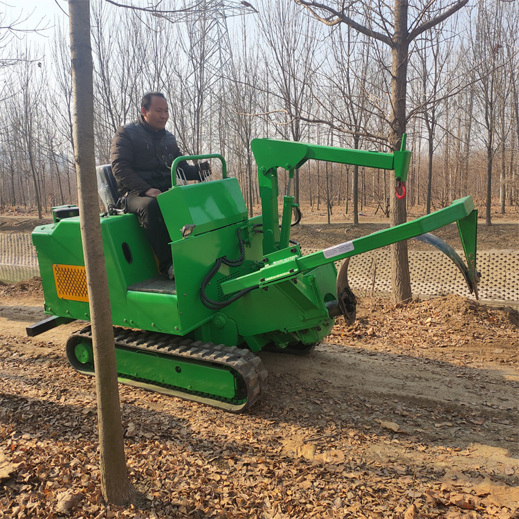 树木种植带土球移栽机大型园林小型移树机果园起苗机起球挖树机