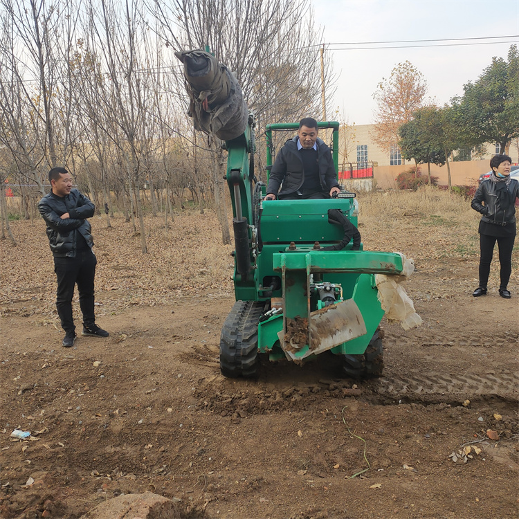 多角度大型苗木起苗机带土球液压用移栽机多功能农用树木挖树机