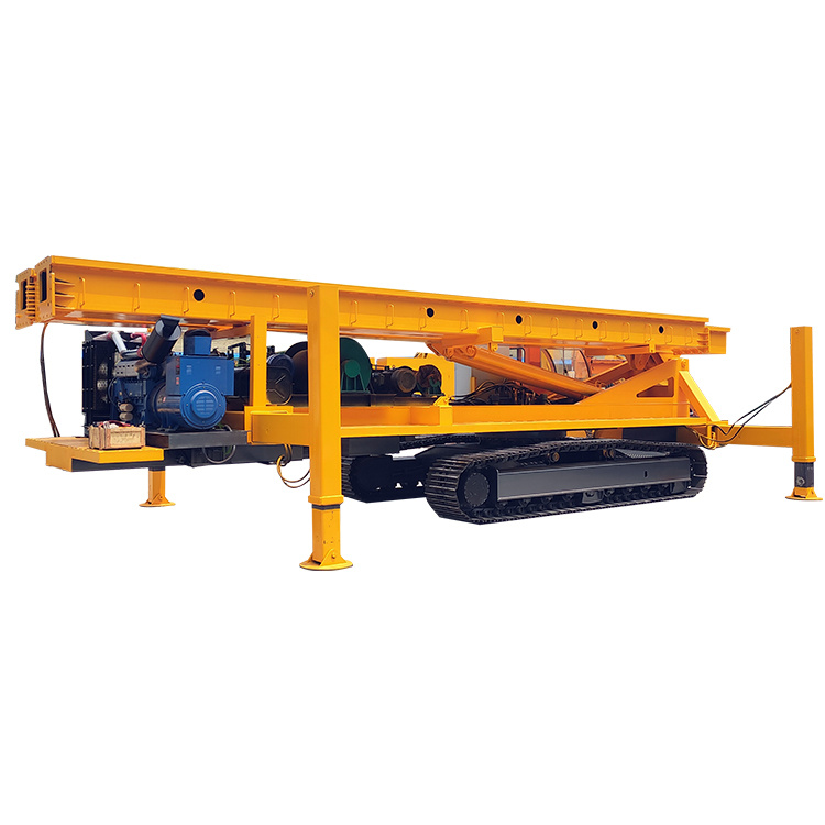 双动力头长螺旋打桩机履带式液压cfg打桩机抗浮锚杆高压旋喷钻机