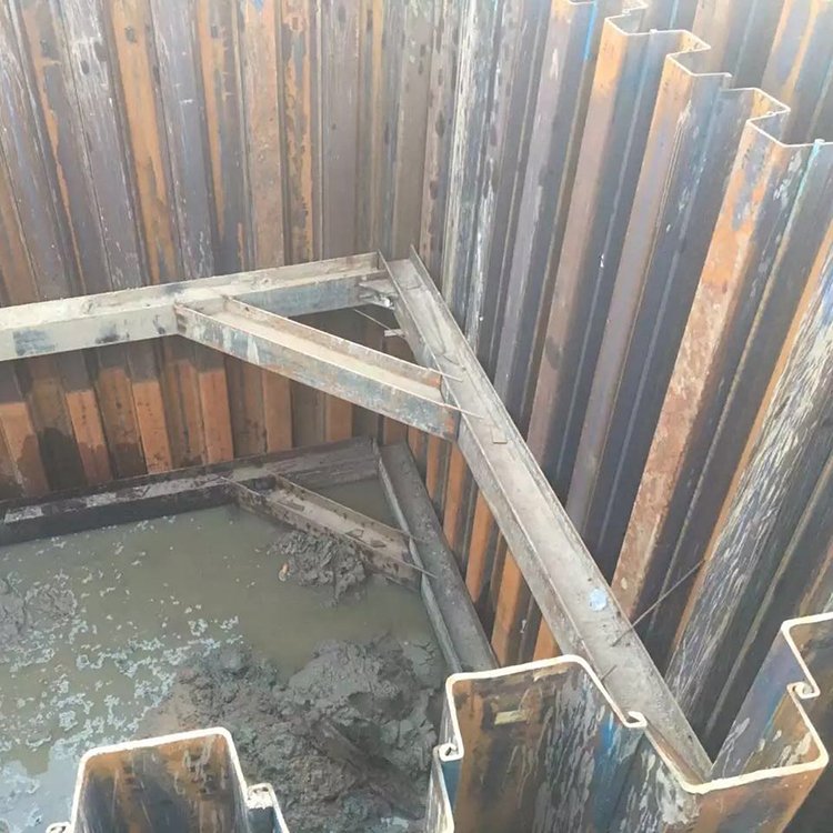 上海型钢板桩铁路基坑施工队租赁施工厂家