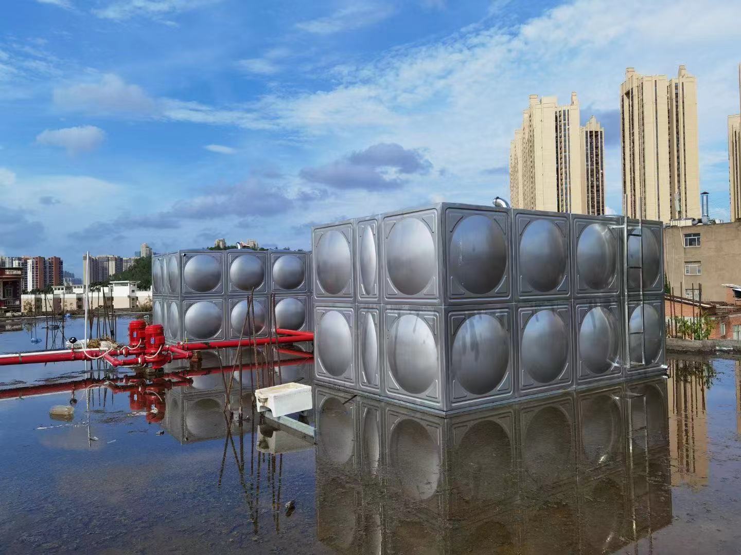 盐城 楼顶保温水箱 屋顶消防水箱保温 江苏