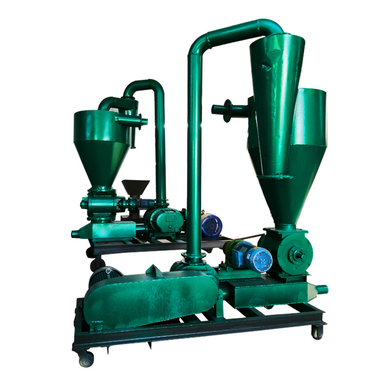 砂石料气力输送机定制粉煤灰输送圣能干灰清仓气力吸灰机