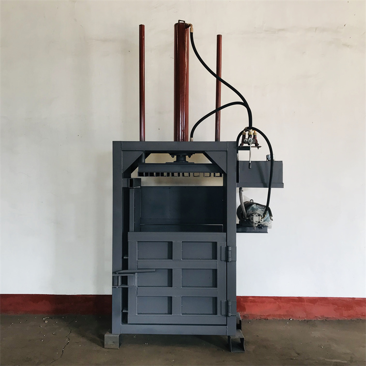 可移动立式打包机 废纸油漆桶60吨立式压包机