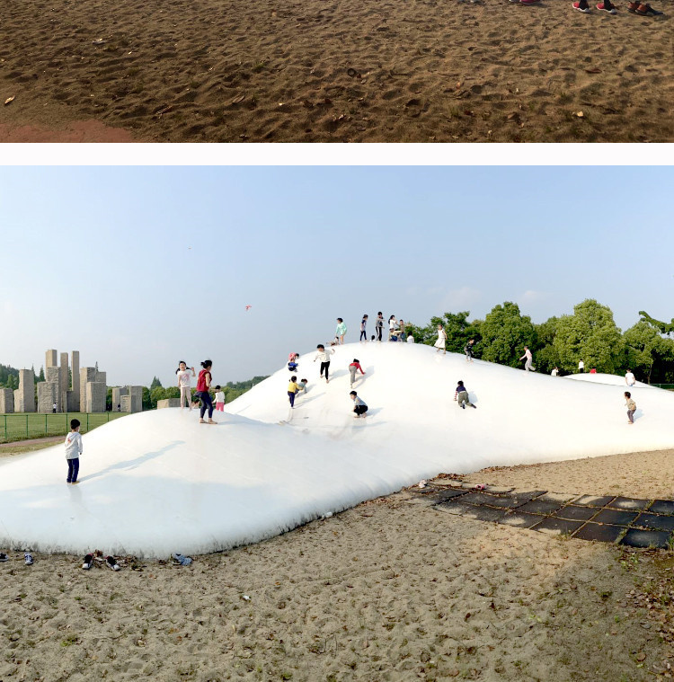 户外大型亲子游乐蹦蹦云充气弹跳包农庄景区跳跳云网红充气垫跳床