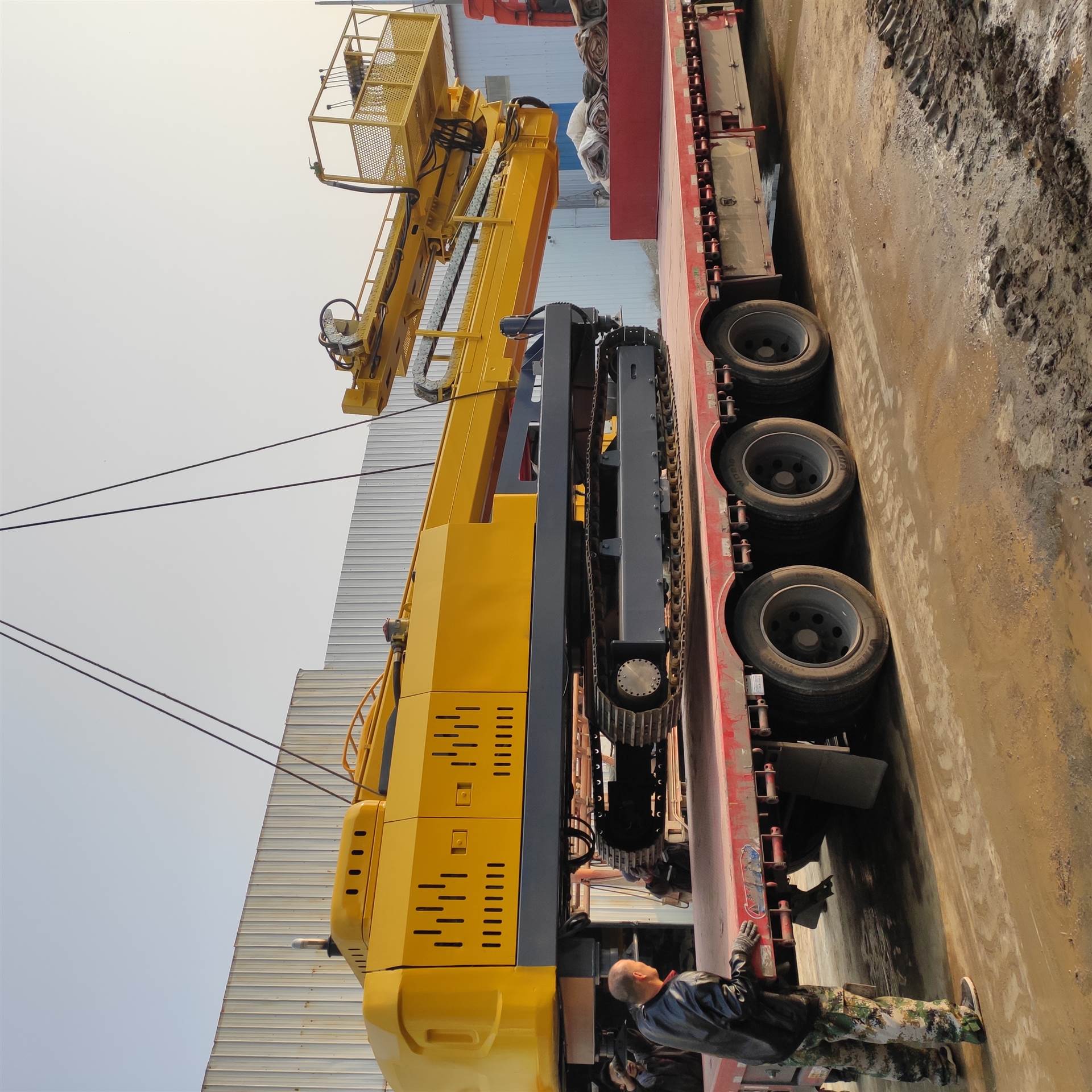 双臂举高12米边坡钻孔机多角度履带岩石点钻机液压双臂隧道钻机