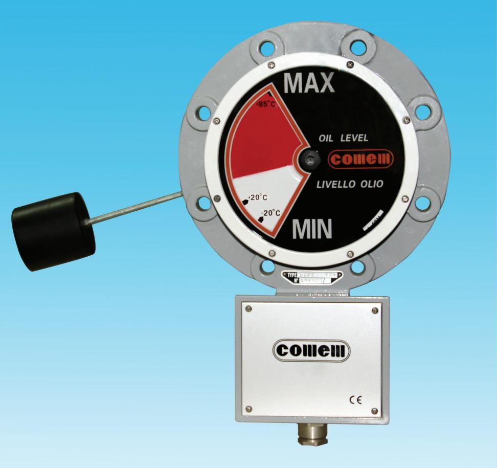 意大利abb油位计comen油位表磁偶合式油位计l14l22l34