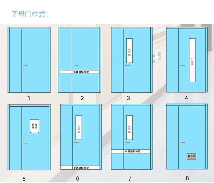 广东子母单开双面包口平开钢质门厂家咨询