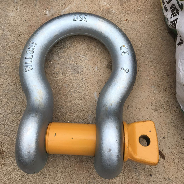 森腾牌矿用卸扣高强度螺母u型d型不锈钢弓形卸扣可定制