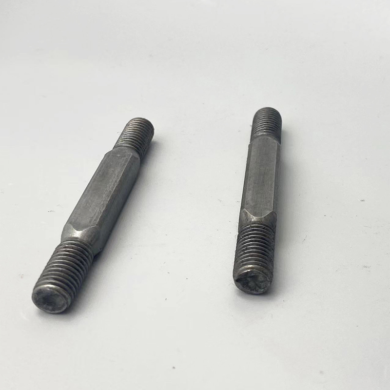 m8自行车六方双头螺栓左旋螺纹螺栓左右牙双头螺栓支持定做日一标准件