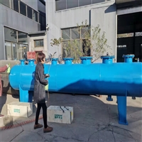 分集水器 无缝管镀锌管分水器 多户型集水器 DN600中央空调分水器  焊接镀锌碳钢分水器