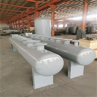 分集水器 定制非标尺寸集分水器 盐山集水器厂家 碳钢工业空调机房 加工集水器分水器 