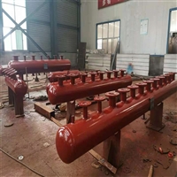 蒸汽锅炉分气缸 DN800碳钢分集水器报价  分水器 空气缓冲罐分汽缸 宇泉蒸汽锅炉分气缸 分气缸厂家 蒸汽罐10立方10公斤 分气缸