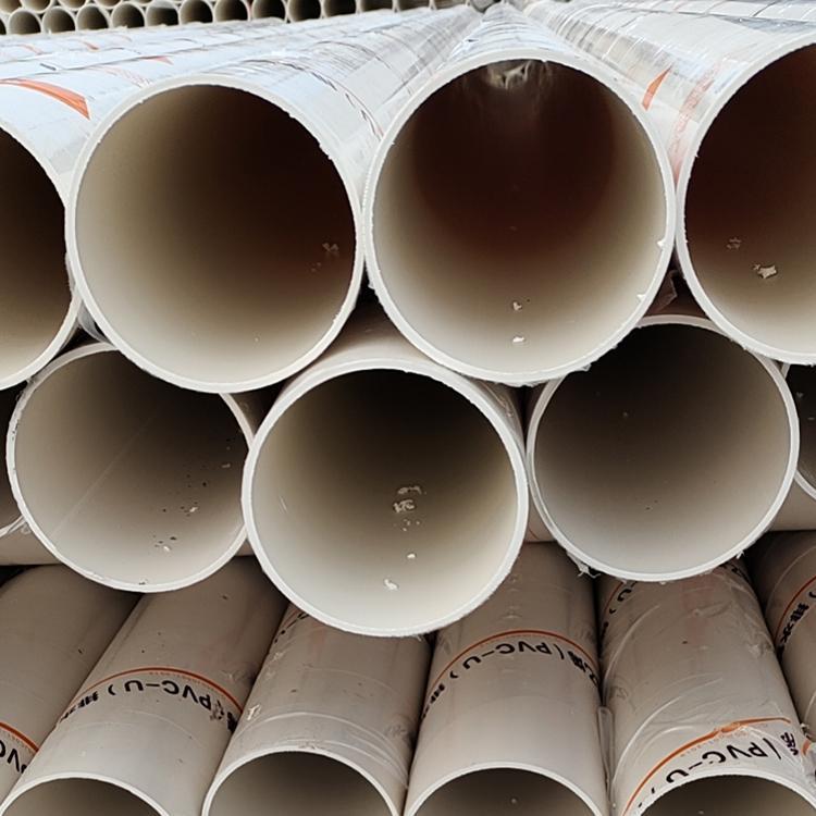 兴泰直供pvc给水管农业灌溉管110塑料地埋管材低压输水管