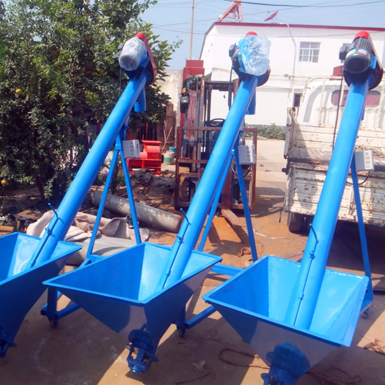 多处入料螺旋输送机圣能绞笼绞龙螺旋输送机