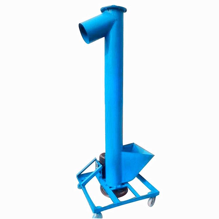 螺旋带式垂直输送机圣能无轴螺旋螺旋传送机