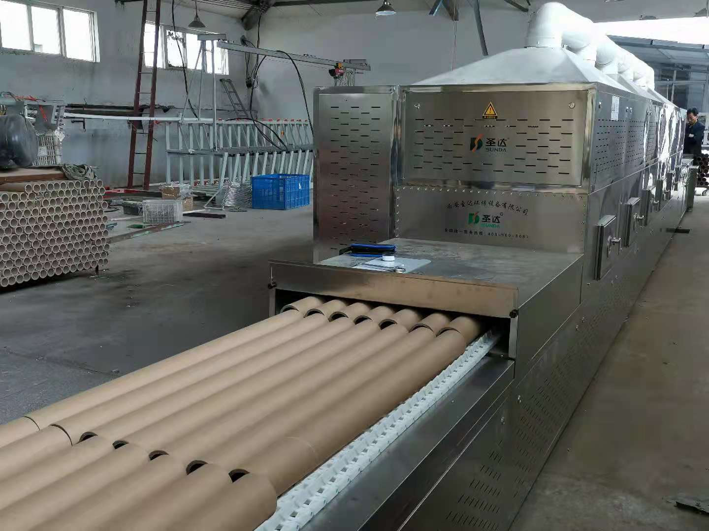 纸质餐具干燥杀菌机 微波纸袋干燥杀菌机 一次性纸杯微波杀菌机