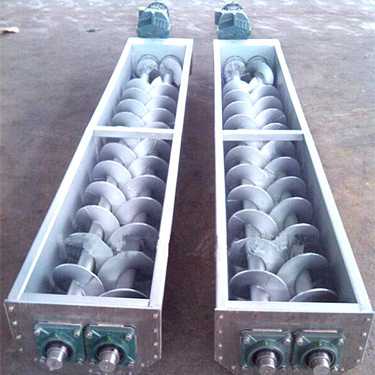 得鸿生产螺旋上料机双啮合螺旋输送机螺旋绞龙输送机