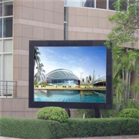 张家港LED显示屏 幼儿园 P4高清室外双立柱指导价