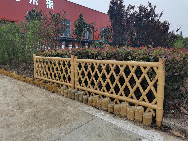 仿竹护栏仁马景观混凝土仿竹子栏杆