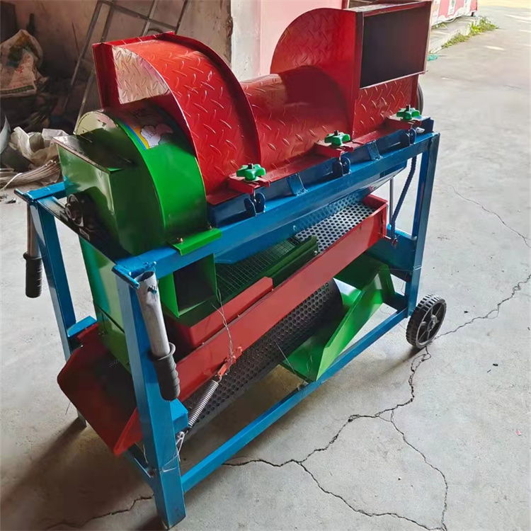 供应电动小型打谷机多功能小麦打场机新型谷子脱粒机