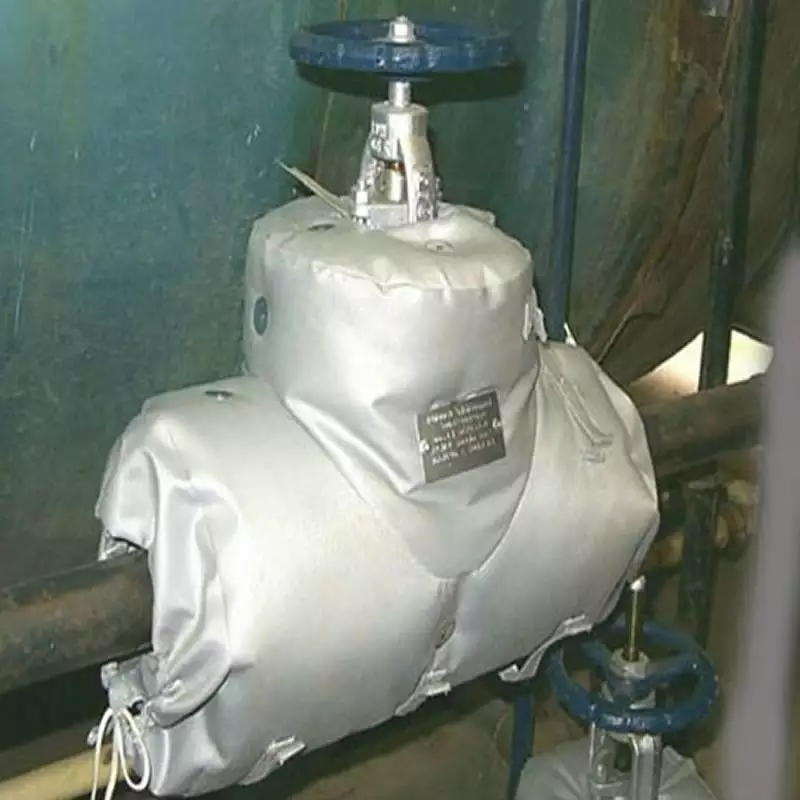 甘肃兰州 可拆卸自动阀保温衣 疏水阀保温套 反复使用 威耐斯