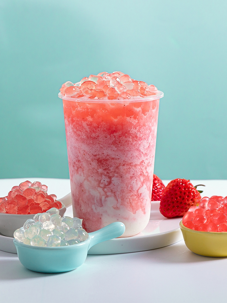 毕节本地学习制作奶茶批发奶茶原料脆波波