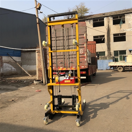 室外小型上料机工地电动上砖机