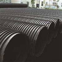 四川 西昌hdpe塑钢缠绕管 聚乙烯钢塑排污管 聚乙烯塑钢缠绕排污管