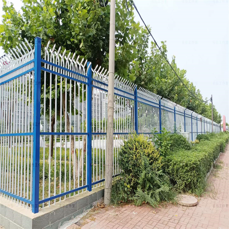公园小区围栏防攀爬防护栏杆组装式防盗围墙护栏