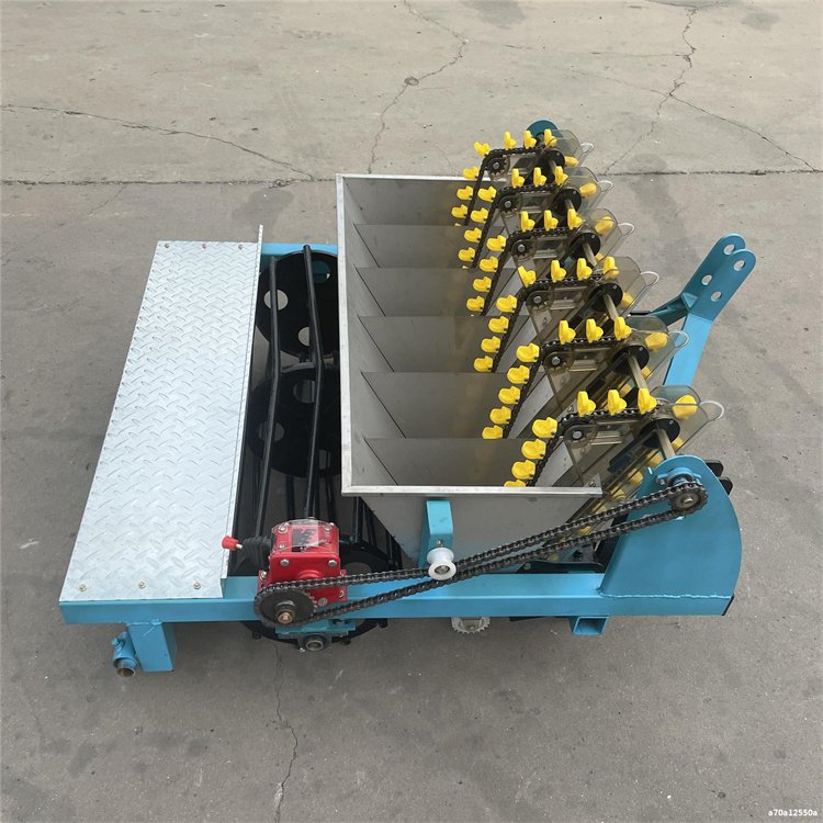 手推式大蒜播种机 蒜苗种植机 志为家用5行种蒜机