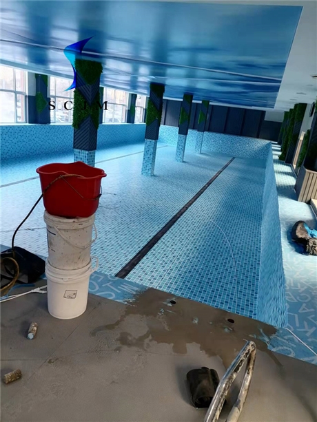 防水胶膜辽宁游泳池泳池胶膜安装厂家