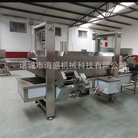 供应炸香芋丸子油炸机 全自动春卷油炸机 不锈钢秋葵油炸机设备