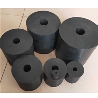 批发复合橡胶弹簧 圆柱平台振动筛缓冲配件 橡胶减震垫块 青岛福德