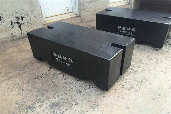 2吨铸铁砝码