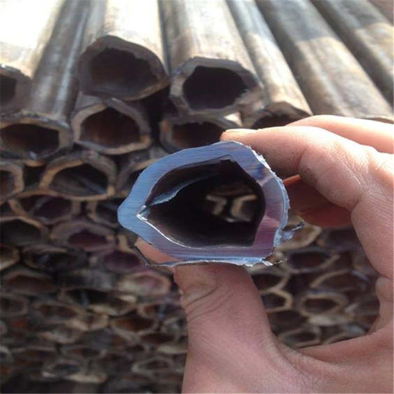 搅拌机q345猫面管农机轴套用三角套管传动轴用20猫面管