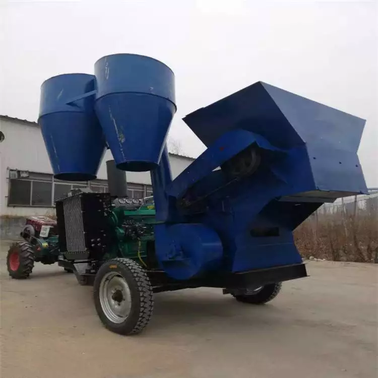 牛羊牧草铡碎机 10吨大产量粉碎机 高喷秸秆粉碎机