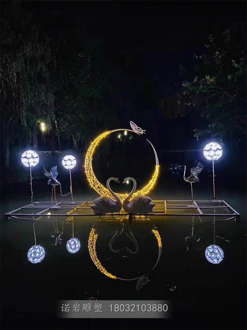 月亮不锈钢雕塑厂家电话广场质量保障